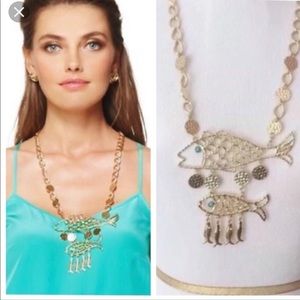 Lilly Pulitzer fish necklace.